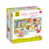 Ludattica - Dudù Baby puzzle Collection - Tessere double-face! - Versioni Ludattica: Cuccioli