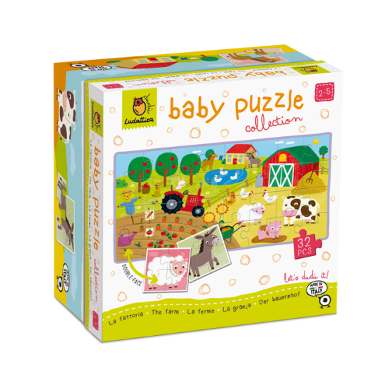 Ludattica - Dudù Baby puzzle Collection - Tessere double-face!