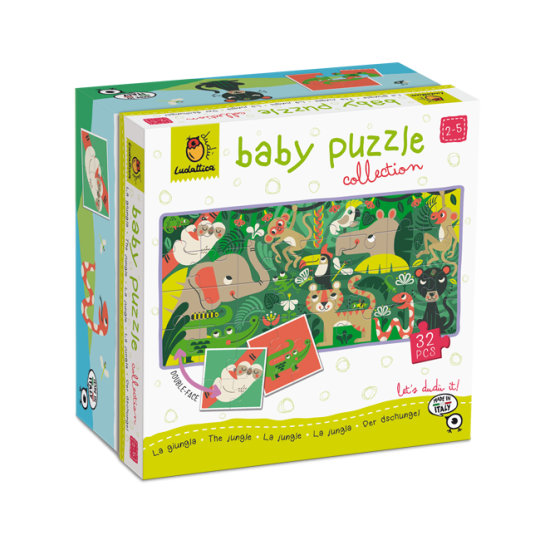 Ludattica - Dudù Baby puzzle Collection - Tessere double-face!