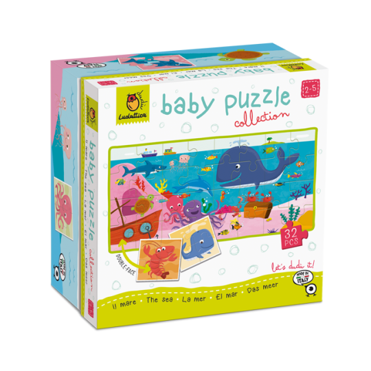 Ludattica - Dudù Baby puzzle Collection - Tessere double-face! - Versioni Ludattica: Cuccioli