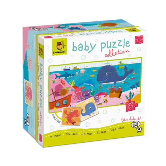 Ludattica - Dudù Baby puzzle Collection - Tessere double-face!