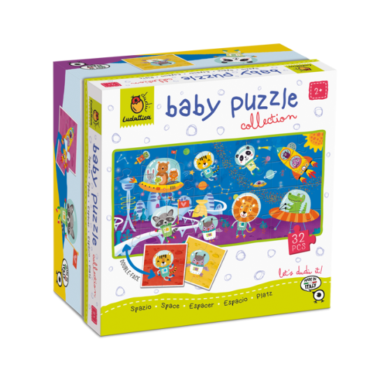 Ludattica - Dudù Baby puzzle Collection - Tessere double-face! - Versioni Ludattica: Spazio