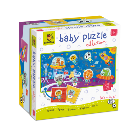 Ludattica - Dudù Baby puzzle Collection - Tessere double-face!