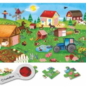 Ludattica - Secret Puzzle - Prendi la lente e scopri tutti i segreti! - Versioni Ludattica: La Fattoria