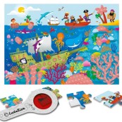 Ludattica - Secret Puzzle - Prendi la lente e scopri tutti i segreti! - Versioni Ludattica: Il Mare