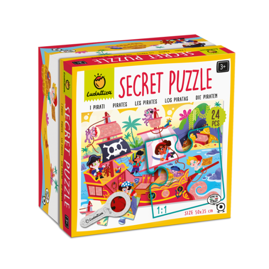 Ludattica - Secret Puzzle - Prendi la lente e scopri tutti i segreti!