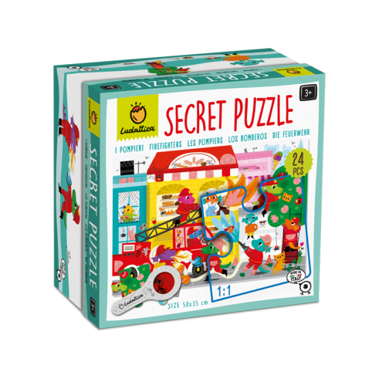 Ludattica - Secret Puzzle - Prendi la lente e scopri tutti i segreti!