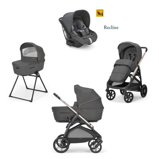 Inglesina - Trio Aptica 2023 con seggiolino Darwin Recline - Compreso di telaio