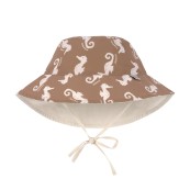 Lässig - Cappello Reversibile 50+UV tg. L (18-36 mesi) - Colori Lässig: seahorse caramel