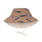 Lässig - Cappello Reversibile 50+UV tg. S (6-18 mesi) - Colori Lässig: whale caramel
