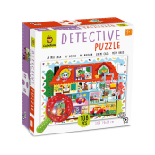 Ludattica - Detective Puzzle - Con Lente di ingrandimento