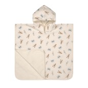 Lässig - Poncho e telo da spiaggia Reversibile - Colori Lässig: sea animals milky