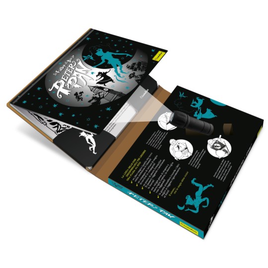 Ludattica - Peter Pan - Include la torcia per leggere al buio