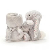 Jellycat - Doudou Coniglio con copertina - Colore: Argento