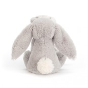 Jellycat - Doudou Coniglio con copertina - Colore: Argento