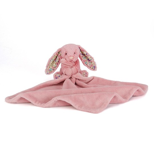 Jellycat - Doudou Coniglio con copertina - Colore: Tulip