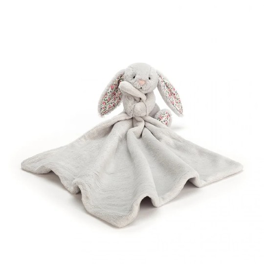 Jellycat - Doudou Coniglio con copertina - Colore: Argento