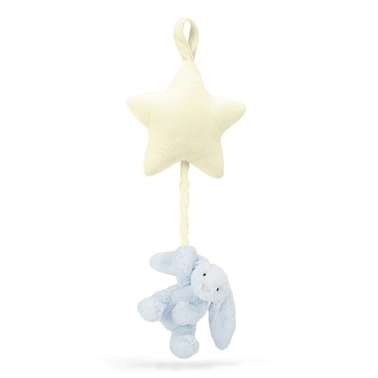 Jellycat - Peluche Carillon Coniglio Bashful Blue