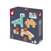 Janod - Dino il Cubosauro da costruire - Da 2 anni