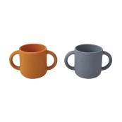 Liewood - Bicchieri con manici - 100% Silicone