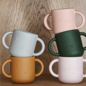 Liewood - Bicchieri con manici - 100% Silicone