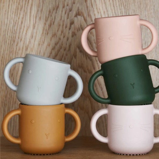 Liewood - Bicchieri con manici - 100% Silicone