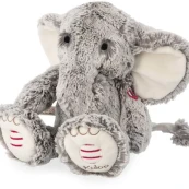 Kaloo - Peluche musicale Grigio Prestige - 31cm - Versioni Kaloo: Elefante