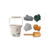 Liewood - Set Spiaggia Dante - Secchiello+Paletta+Formine