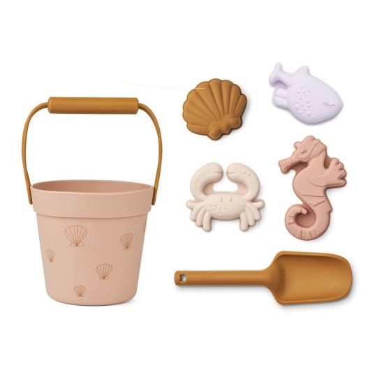 Liewood - Set Spiaggia Dante - Secchiello+Paletta+Formine