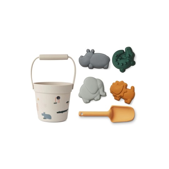Liewood - Set Spiaggia Dante - Secchiello+Paletta+Formine