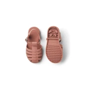 Liewood - Sandali da mare da bagno con cinturino - Bre Sandals - Flessibile e resistente - Taglia Scarpe: 26, Colore Liewood: Dark Rose