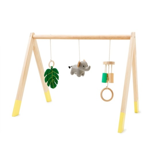 Little Big Friends - Arco per palestrina in legno - Jungle - Colori Little Big Friends: Jungle