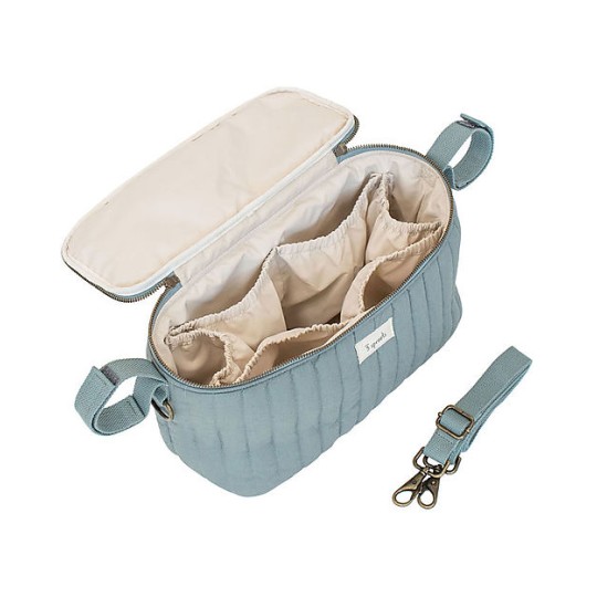 3Sprouts - Borsa Portaoggetti per Passeggino - Tessuto Trapuntato - Versioni 3 Sprouts: Verde