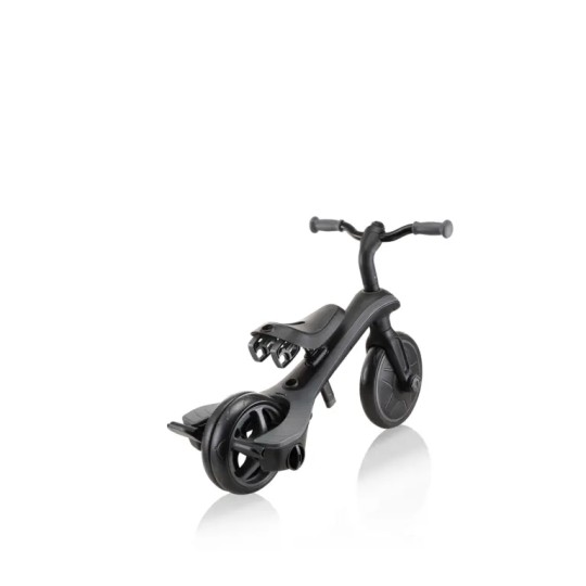 Globber - Explorer Trike 4in1 - da triciclo a balance bike - Colore: Deluxe Grey