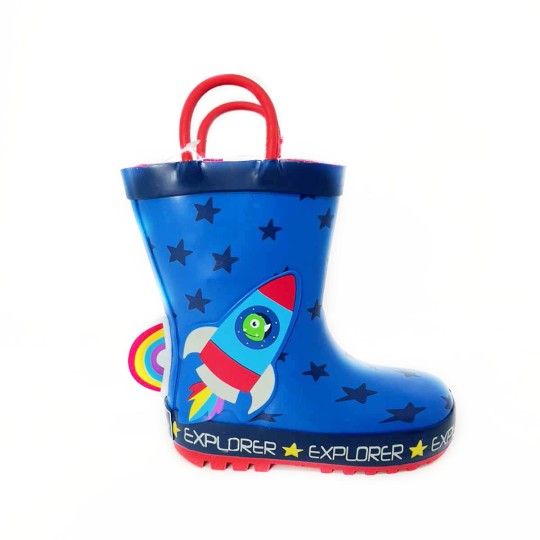 Mr.Tiggle  - Stivale da pioggia Razzo Stellato - Taglia Scarpe: 27