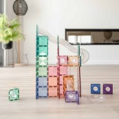 Connetix - 80 Pezzi Ball Run Pack - Pastello - 100% Plastica ABS Atossica