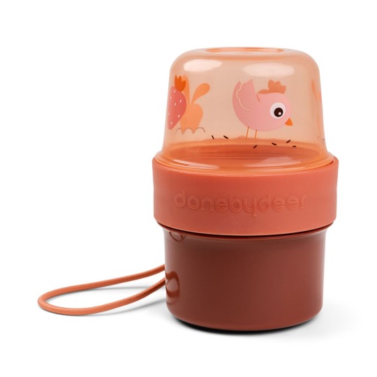Done by Deer - Mini Contenitori Snack con due Scomparti