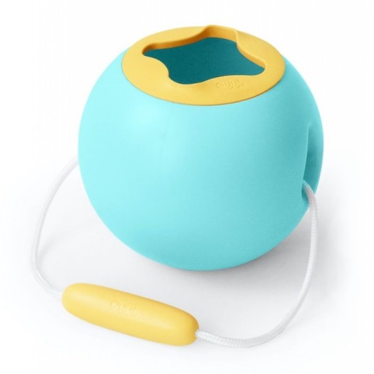 Quut - Secchiello da spiaggia Mini Ballo - Colore: Banana Blue
