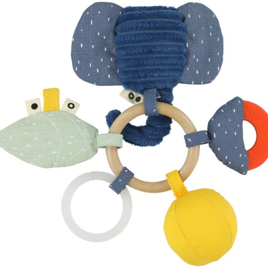 Trixie - Anello d'attività - Utilizzabile dalla nascita - Versioni Trixie: Mrs. Elephant