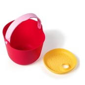 Quut - Bucki secchiello con setaccio - Colore: Banana Blue