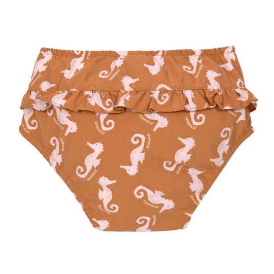 Lässig - Costume contenitivo tg. M (6-12 mesi) - Colori Lässig: seahorse caramel