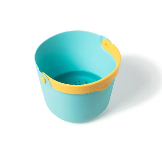 Quut - Bucki secchiello con setaccio - Colore: Banana Blue