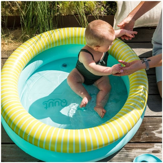 Quut - Piscina gonfiabile Dippy Small 80cm. Acquista ora sul nostro E-Shop!  - Colore: Banana Blue