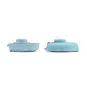 Plan Toys - Barchetta trasformabile in gomma - Ecosostenibile - Colore: Pastel Blue