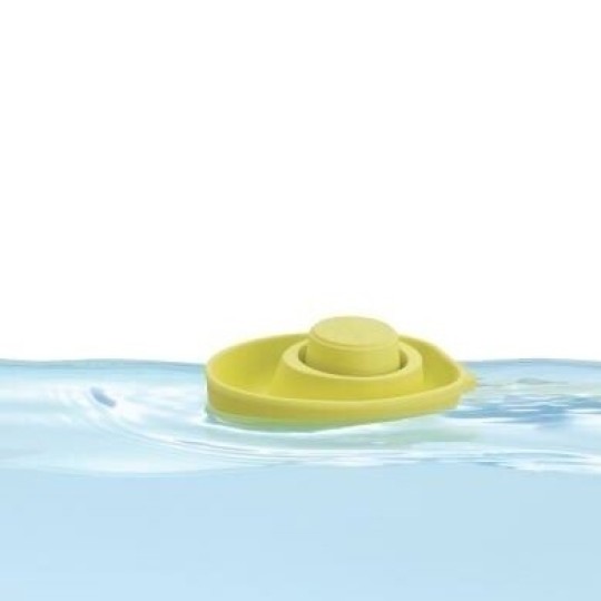 Plan Toys - Barchetta trasformabile in gomma - Ecosostenibile - Colore: Pastel Green