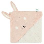 Trixie - Accappatoio a triangolo - 100% Cotone biologico - Versioni Trixie: Mrs. Rabbit