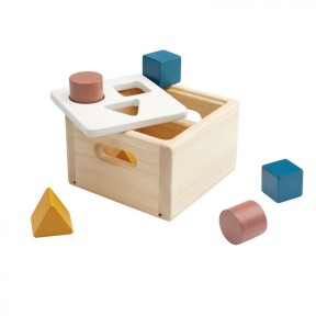 Plan Toys - Cubo delle forme - Ecosostenibile - Dai 12 mesi