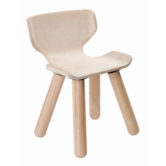 Plan Toys - Sedia il legno per bambini - Dai 2 anni - Ecosostenibile