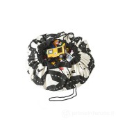 Play&Go - Sacco Portagiochi e Tappeto 2 in 1 - Cotone - Colore: Bianco Nero