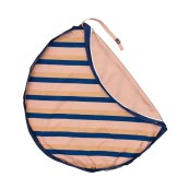 Play&Go - Sacco Portagiochi e Tappeto Gioco da Esterno 2 in 1 - Play&Go: Mokka Stripes
